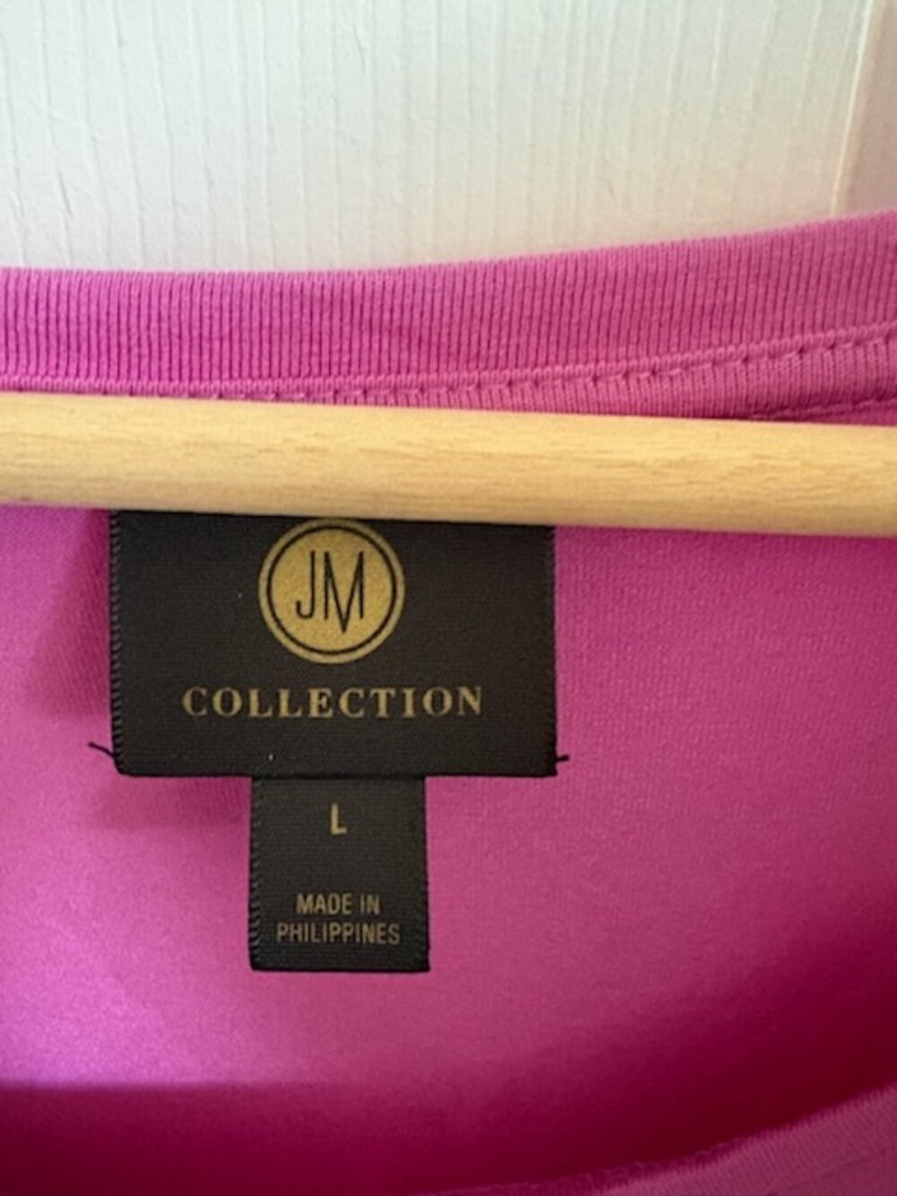 JM Collection, L, Pink - Picture 3 of 3